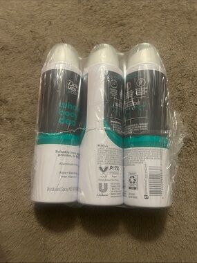 Dove Men+Care Whole Body Deodorant Spray - White & Teal (Pack of 3)